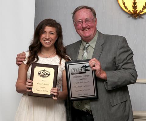 Ackerman and Riley honored for excellence at Sage