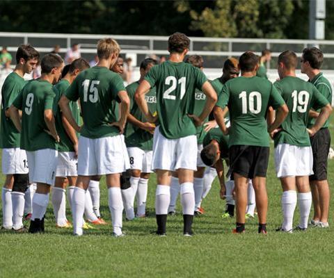 Follow the video for the ECAC Men's Soccer game with Sage hosting Hobart