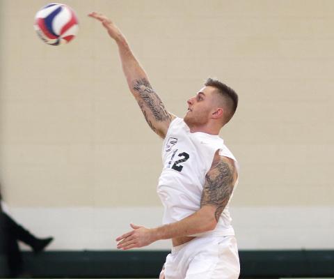 Sage Men's Volleyball squad takes a split in Skyline Play