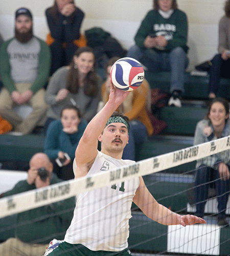 Sage Men's Volleyball Opens UVC Play beating Bard, 3-0