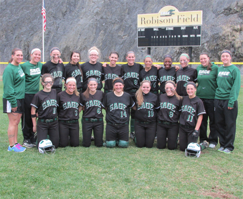 Sage clinches Skyline Softball Championship and rallies to beat MSMC, 5-4 in 8 innings