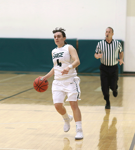 Late-game rally gives Sage key E8 win over Hartwick, 72-67