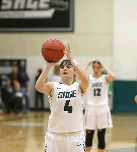 Banner night for Parslow and Schoff as Sage tops Utica, 72-65