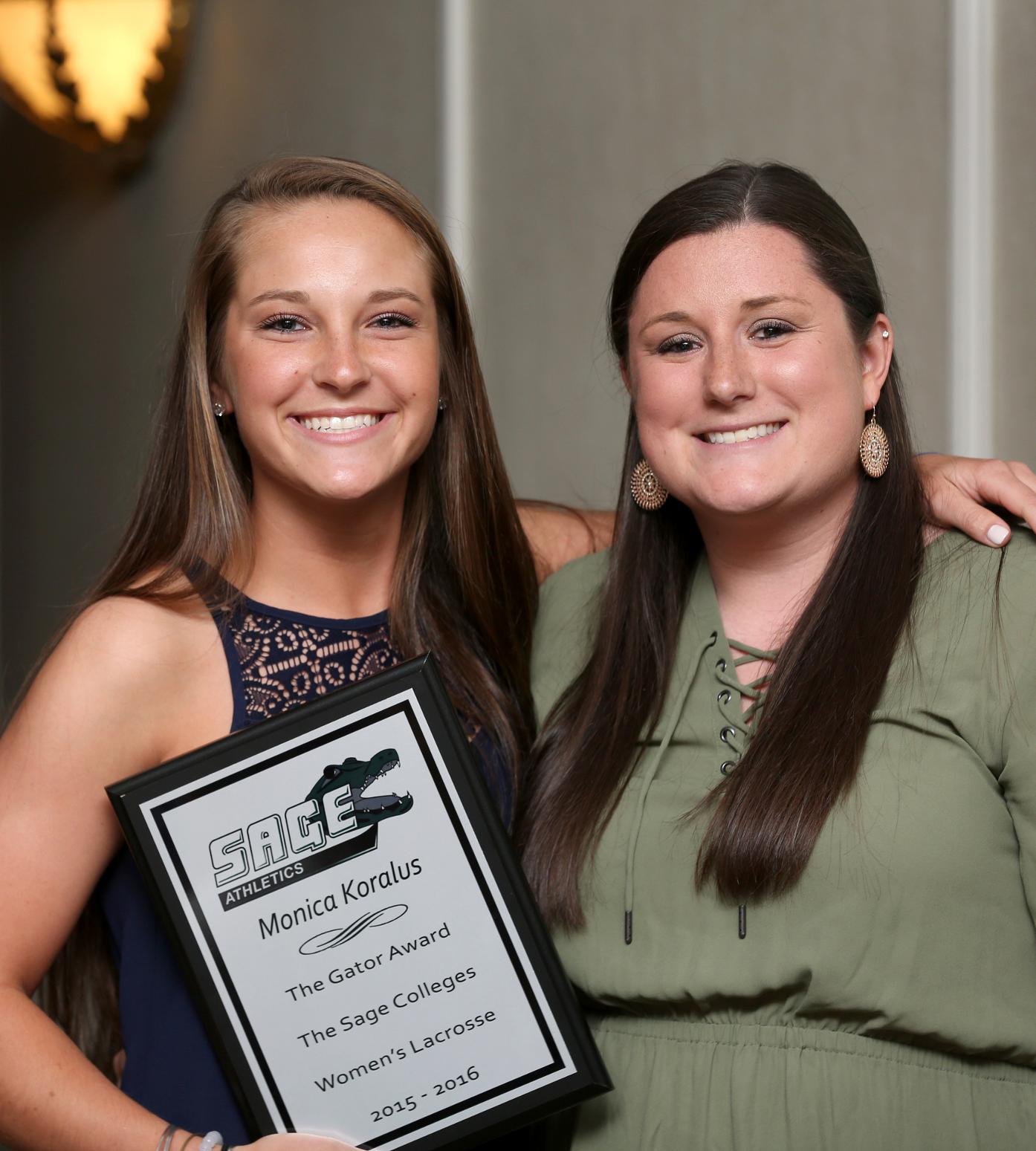 Koralus honored as Gator of the Year in women's lacrosse