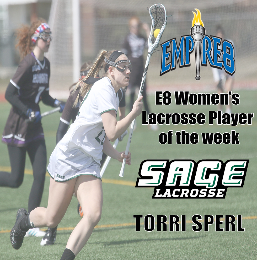 Sperl tapped as Empire 8 Women's Lacrosse Player of the Week