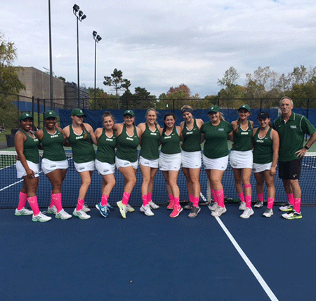 Women's tennis beats Purchase for 4th straight win and a shot at Skyline Tournament