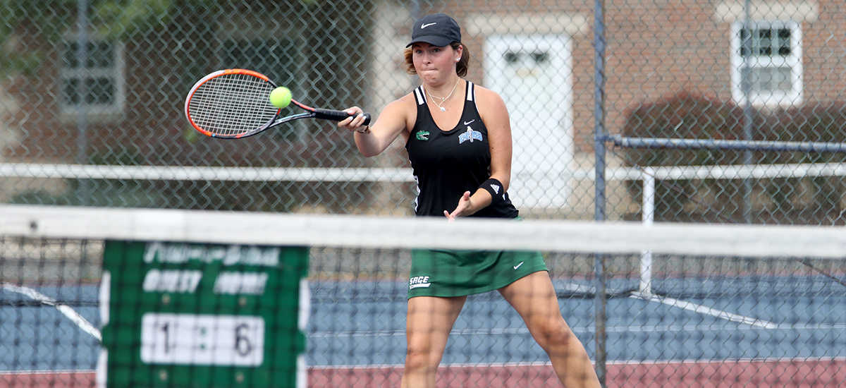Gator women's tennis team fall in E8 play to Alfred