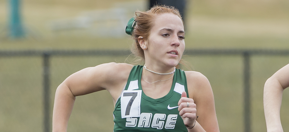 More records fall for Sage women's track team