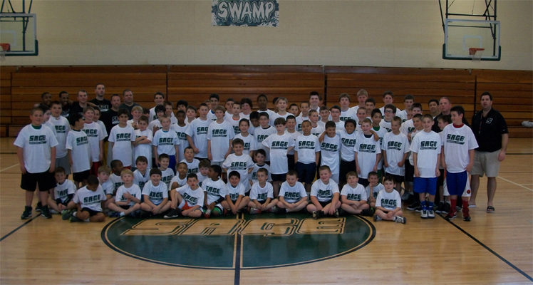 Record turnout particpates in Sage Boys' Basketball Camp