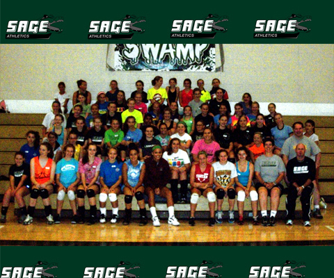 Record numbers attend Sage Women's Volleyball Camp