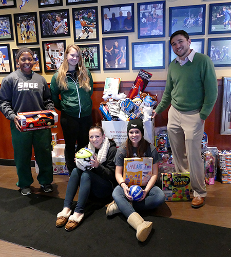 Sage SAAC Collects Toys for Annual Toys for Tots Drive