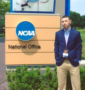 Casey Fitzpatrick's experience at last summer's NCAA Forum has led him to a new opportunity as an intern at NYSPHSAA