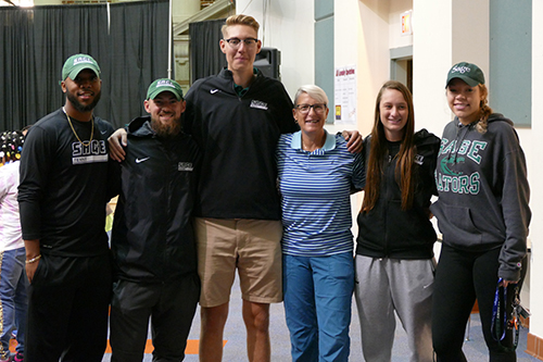 Sage student-athletes help with annual Shoe Box Project