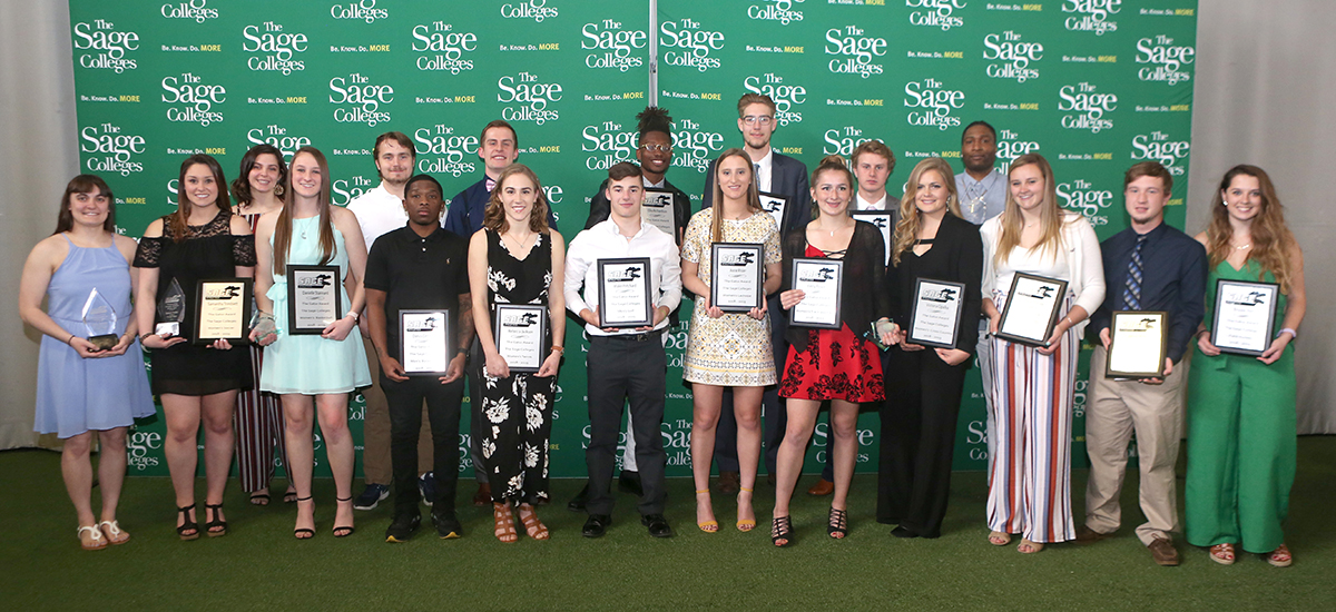 Sage student-athletes honored at Athletic Department Banquet