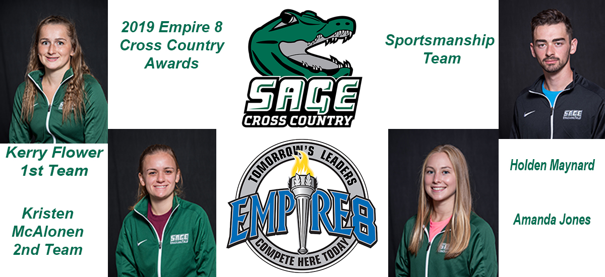 Sage places four runners on 2019 Empire 8 Cross Country Teams