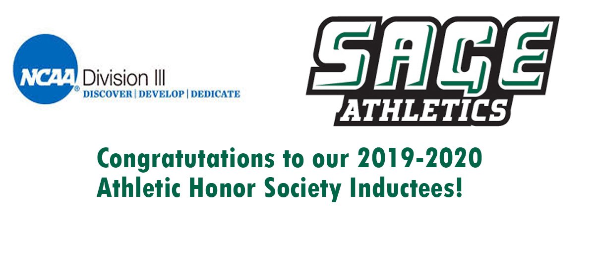 Sage names 2019-2020 Athletic Honor Society Inductees