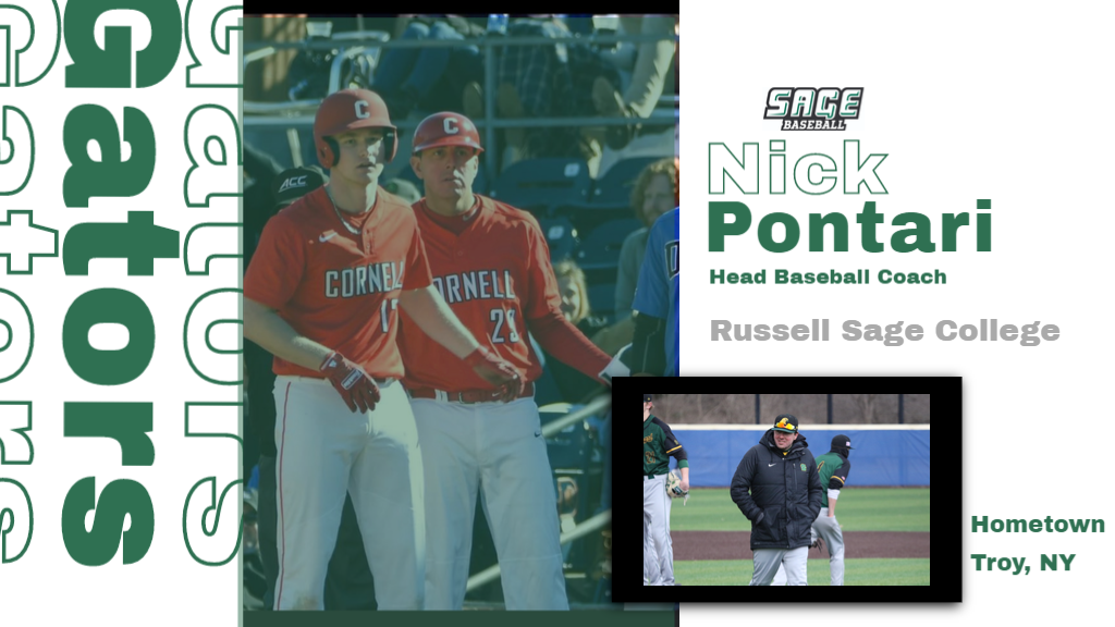 Nick Pontari named Baseball Coach for Russell Sage