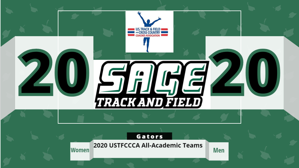 Gator men's and women's track and field programs honored for academic success by USTFCCCA
