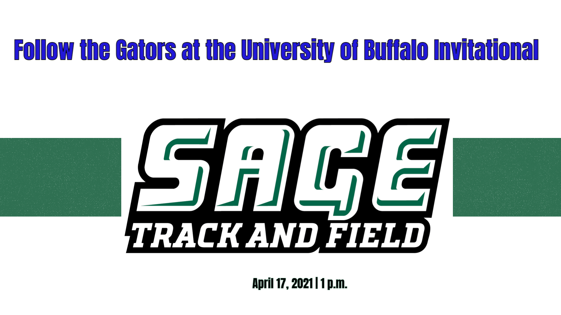 Follow RSC Outdoor Track Teams at the University of Buffalo Invitational