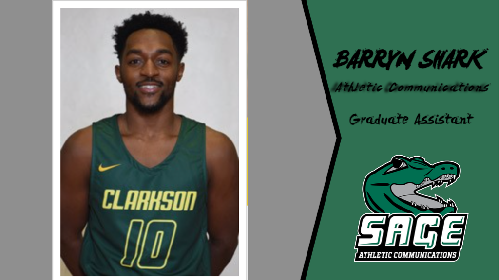 Barryn Shark Joins Sage Athletic Communications Office as Graduate Assistant