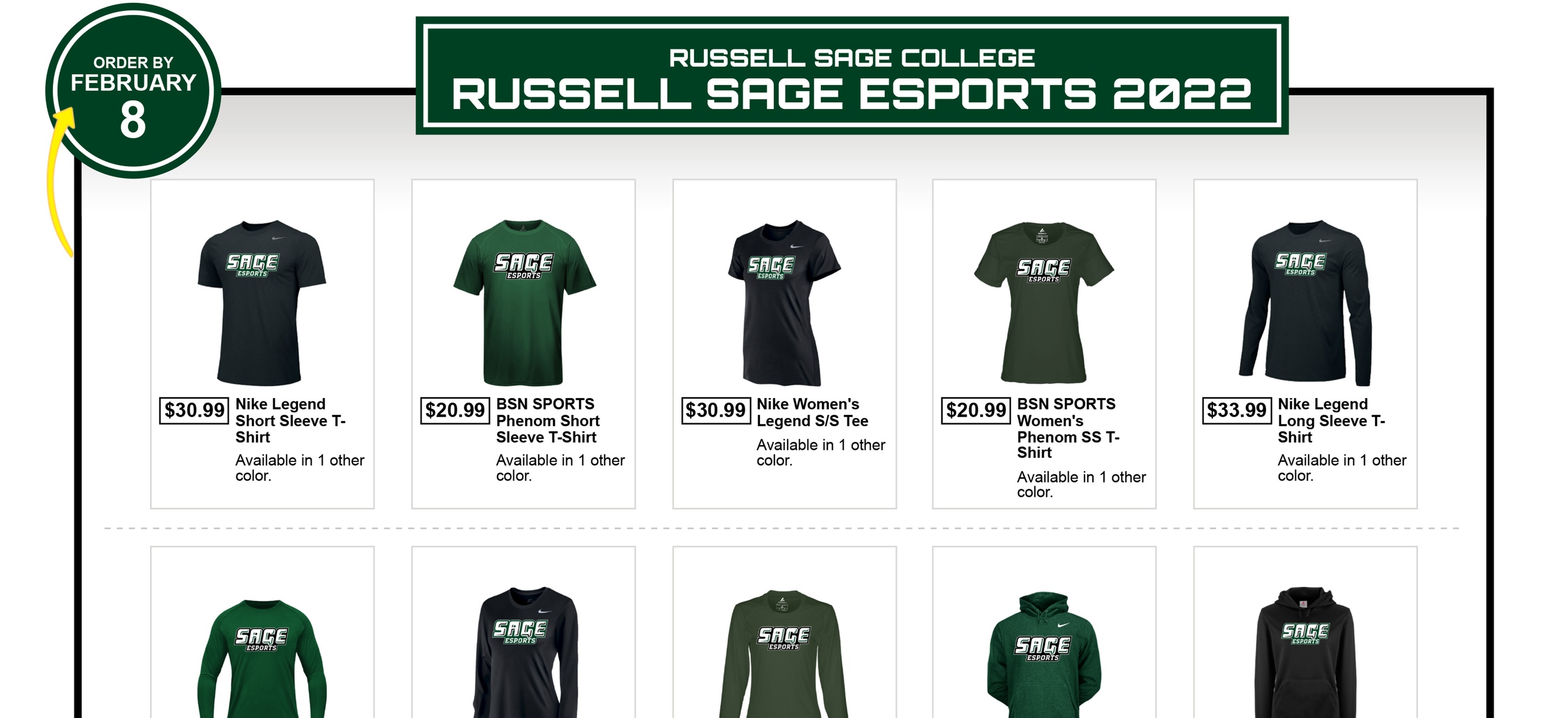 Stock up on your RSC Esports Gear with their on-line store!
