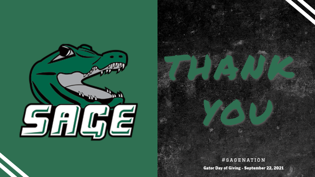 Thank you to those that contributed on the Gator Day of Giving.