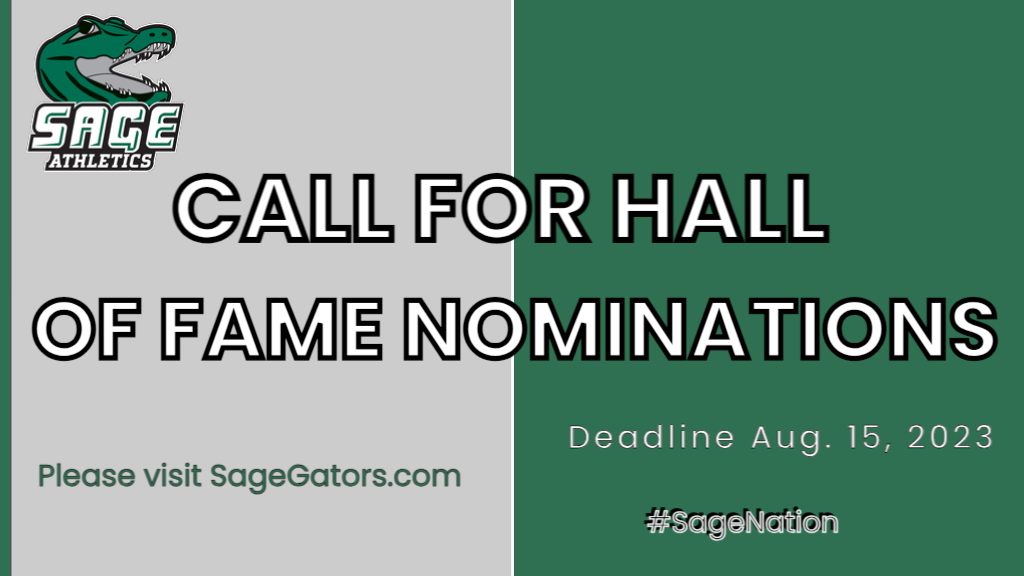 Call for Athletic Hall of Fame Nominations