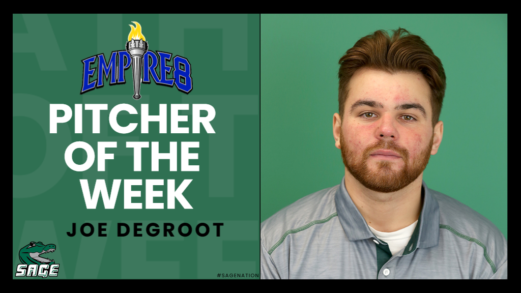 Joe Degroot E8 Pitcher of the Week