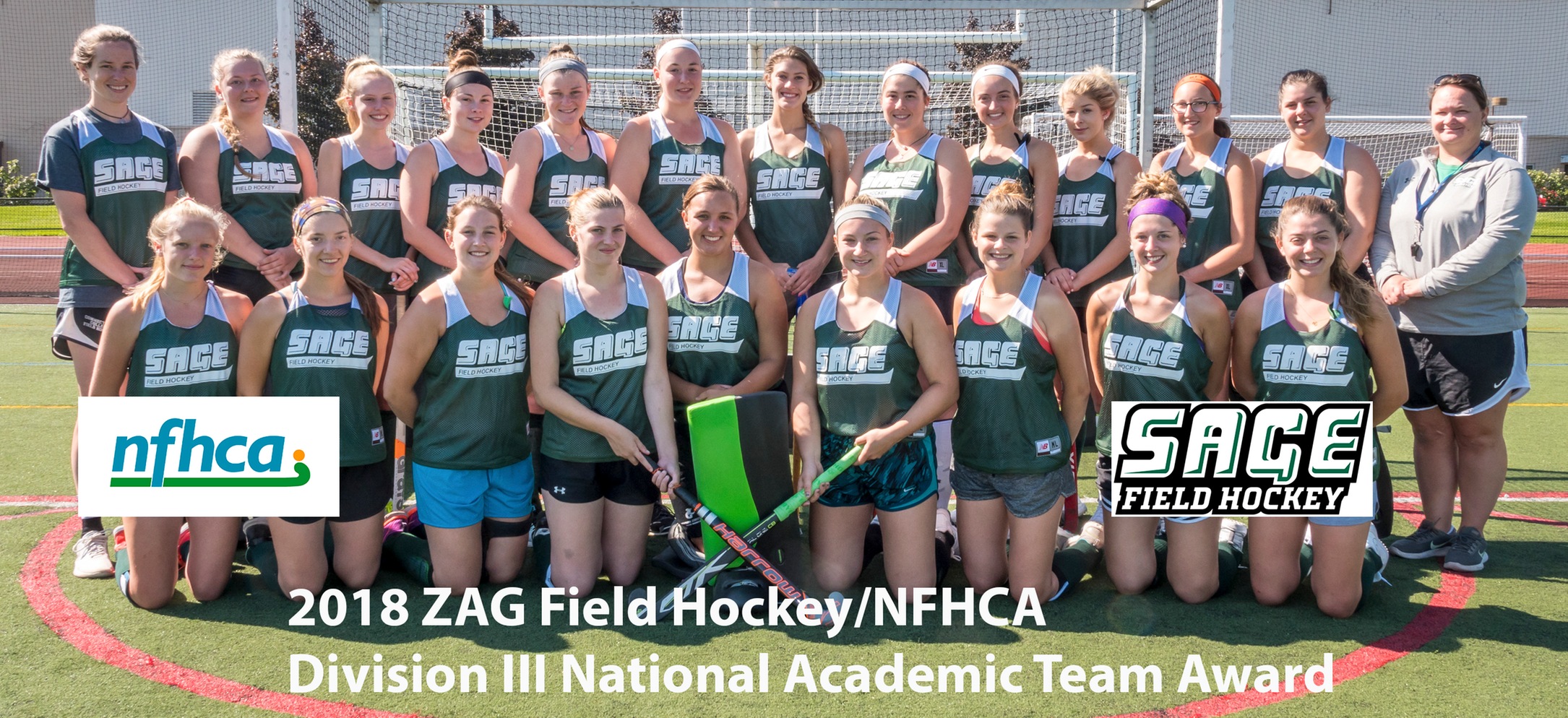 Sage Field Hockey Program Saluted for Academic Success by NFHCA