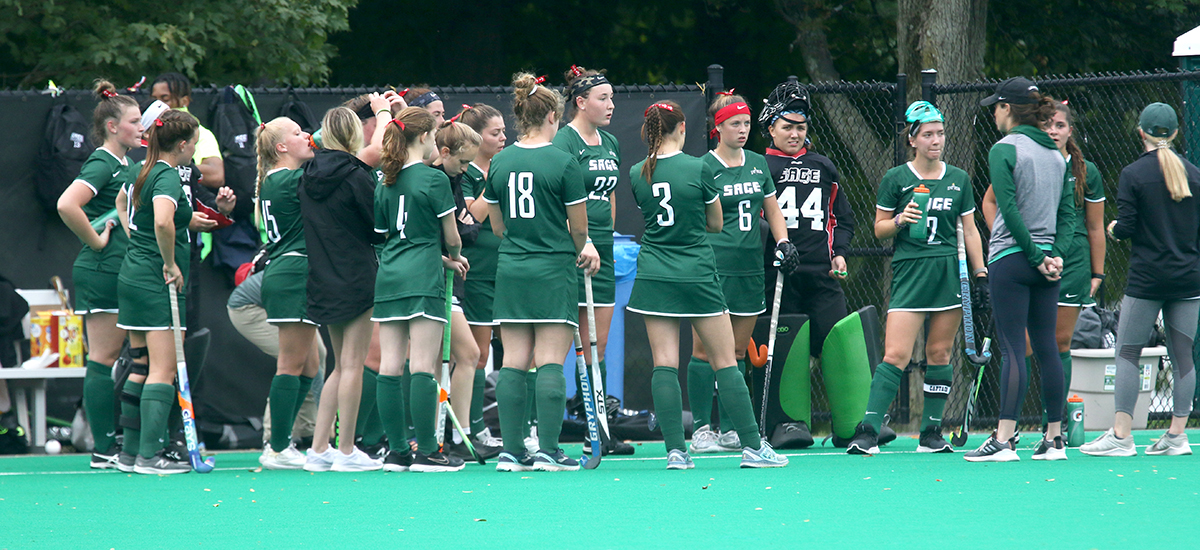 Banner night for Sage Field Hockey as they beat Elmira, 5-3