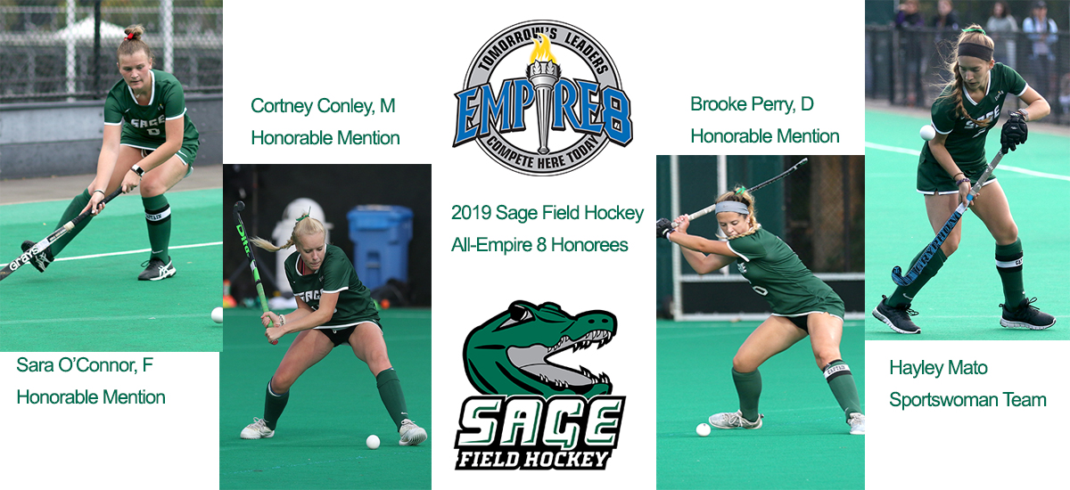 Sage field hockey team rewarded for successful season with Empire 8 honors