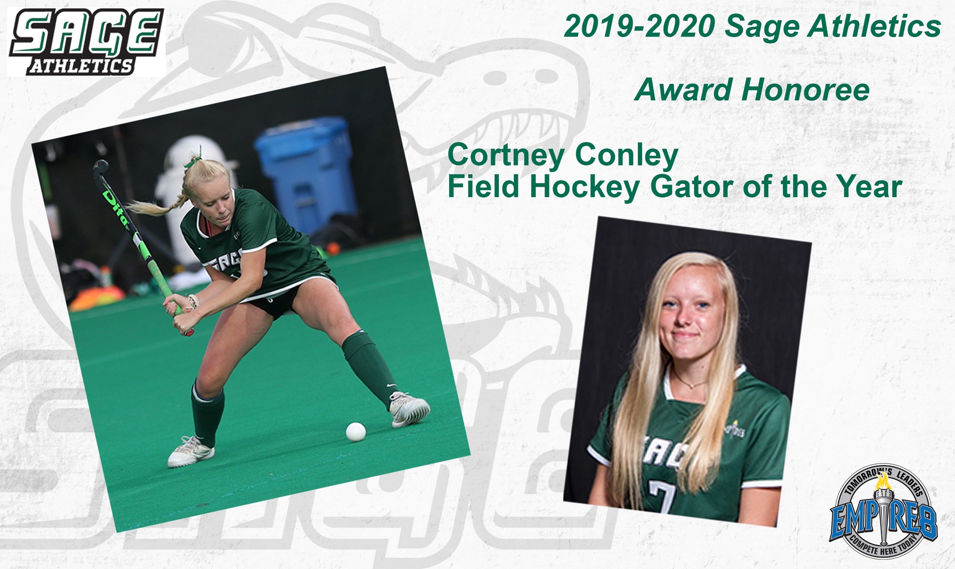 Cortney Conley honored as Field Hockey Gator of the Year