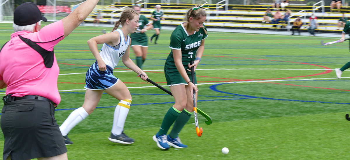 Field Hockey Triumphs in Home opener, 2-0 over Medaille