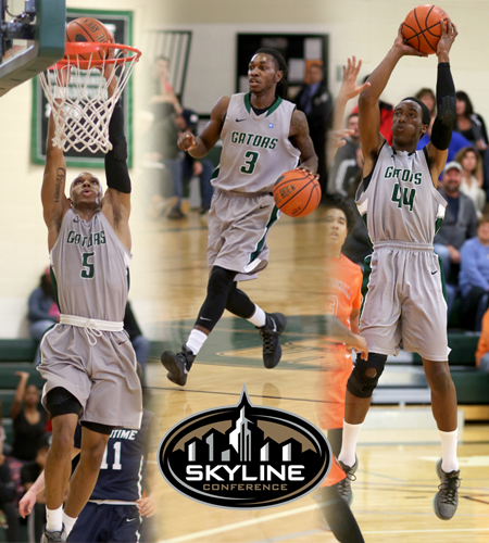 Ford, Gill, and Robinson honored by Skyline Conference