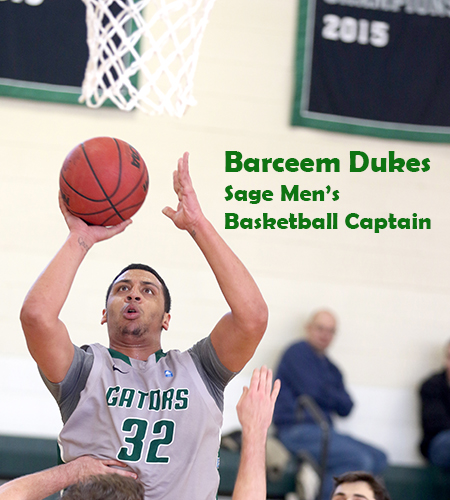 Barceem Dukes Named Sage Men's Basketball Team Captain