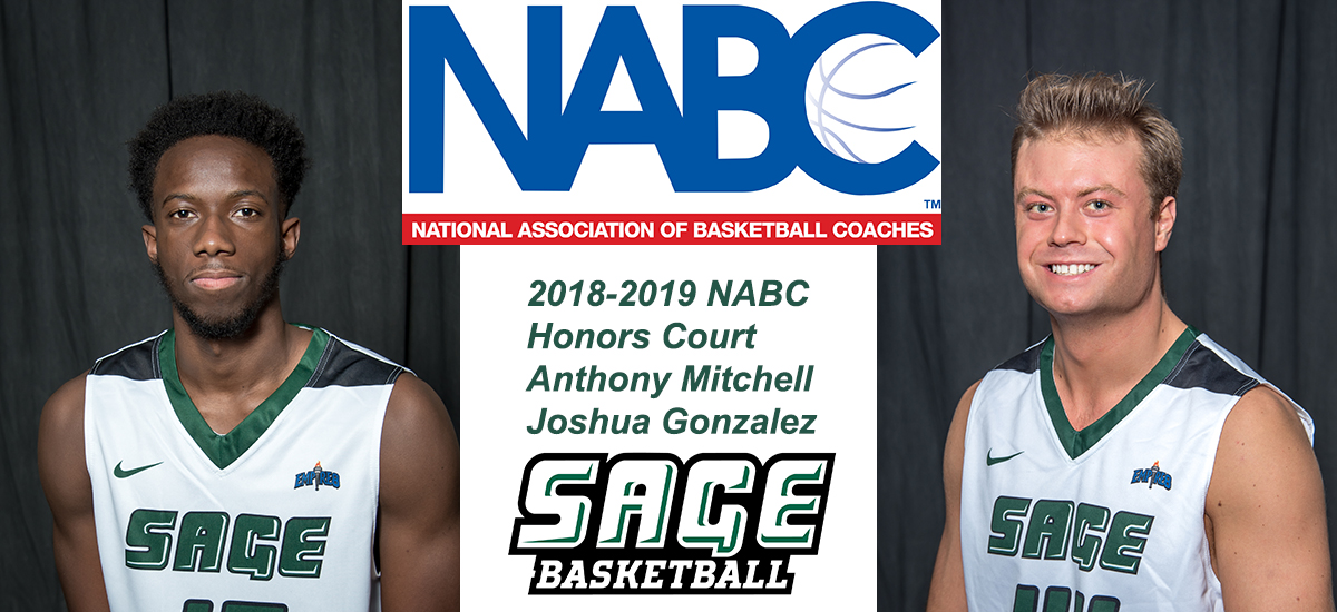 Gonzalez and Mitchell chosen to NABC's Honors Court