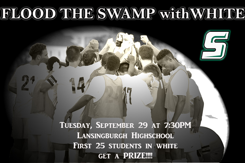 Join Sage Men's Soccer for a White Out!