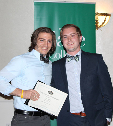 Sage’s Sean Lanza Named Gator of the Year in Men’s Soccer