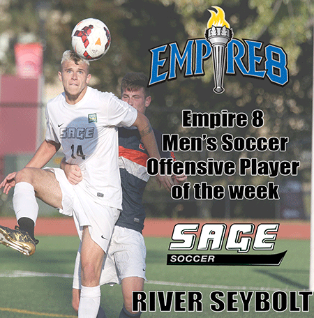 Empire 8 Taps River Seybolt as Offensive Player of the Week