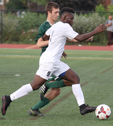 Sage falls to Potsdam in men's soccer play