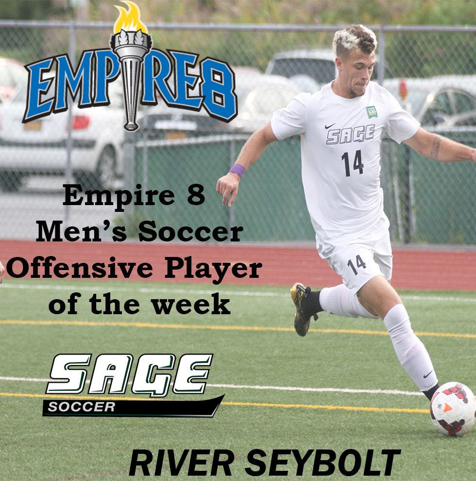 Empire 8 Offensive Men's Soccer Player of the Week status awarded to Seybolt