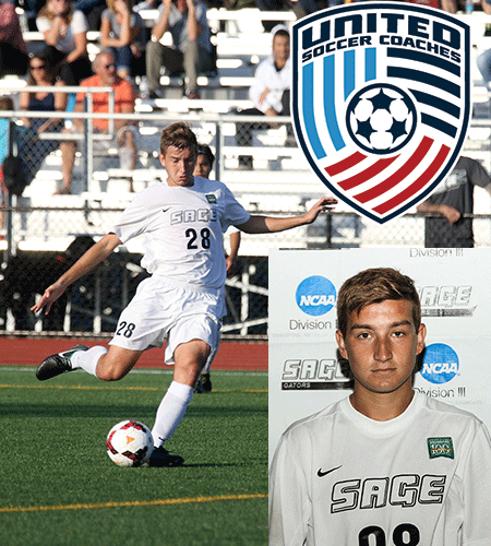 Honors continue for Sage Men's Soccer; Saar Named to USC Scholar All-East Squad