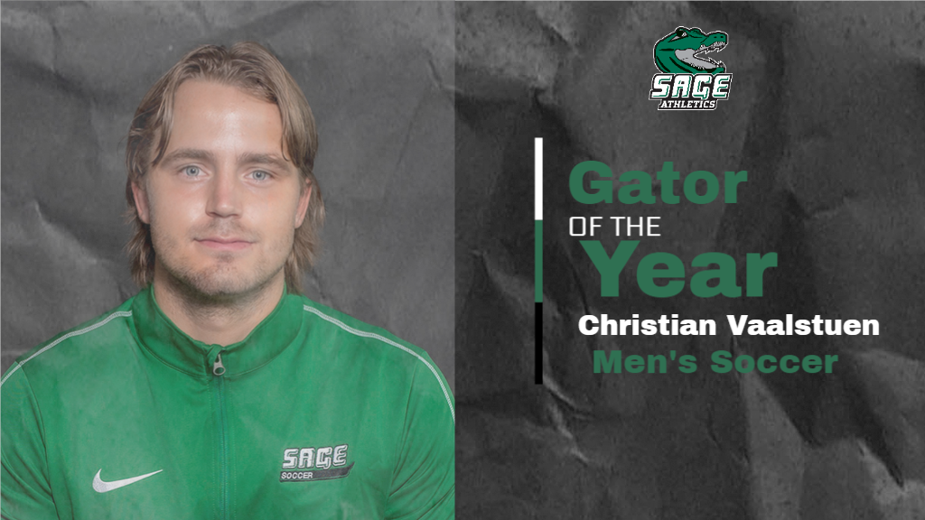 Vaalstuen honored as men's soccer Gator of the Year