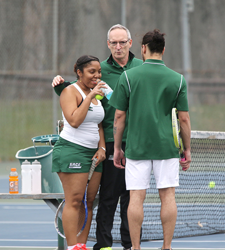 Defending league champions, Yeshiva top Sage in men's tennis pay, 9-0