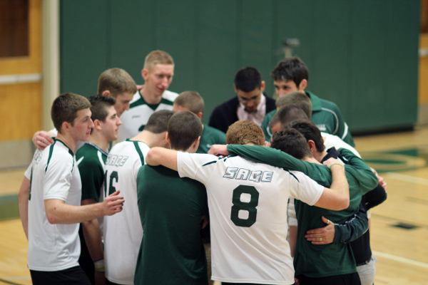 Sage volleyball knocks off two foes on Saturday, including Division I Rutgers-Newark