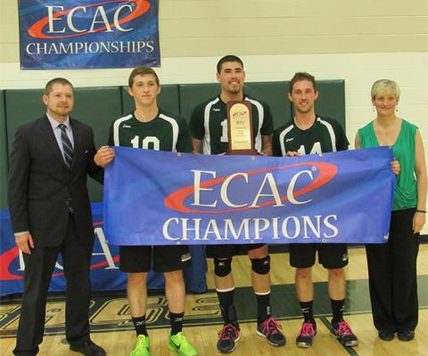 Hilland Named Most Outstanding Player as Sage wins 2013 ECAC D3 Men's North Volleyball Title