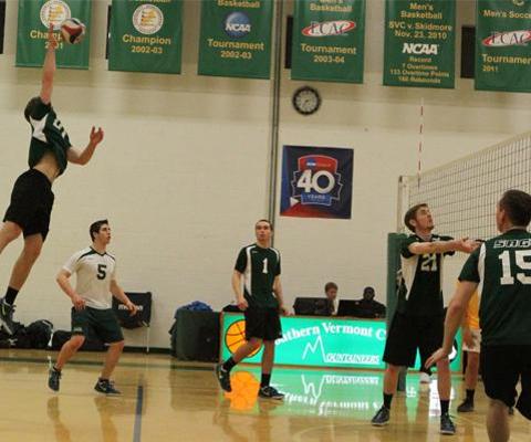 SVC Tops Sage 3-2 in Men's Volleyball Action on Thursday