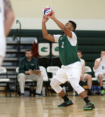 Sage drops tough match to Bard in men's volleyball action