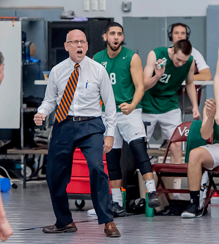 Men's Volleyball team Tops Pratt and Lehman in non-conference play