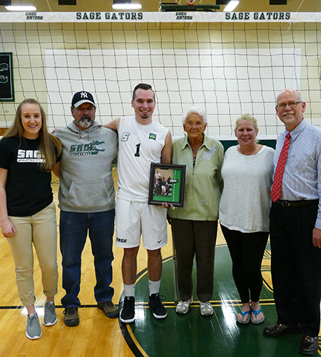 MacArthur Honored for Senior Night in Sage’s 3-0 Win Over Bard